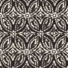 Tissu pour chemisier à grand motif abstrait – noir/blanc,  thumbnail number 1