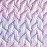 Tissu matelassé Motif diagonal, irisé – lilas pastel,  thumbnail number 1