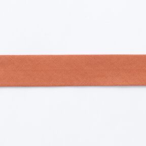 Biais Coton bio [20 mm] – terre cuite, 