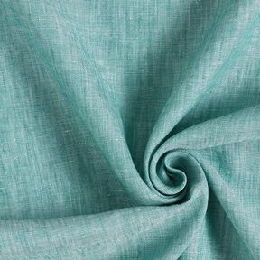 Pur lin chiné – bleu aqua, 