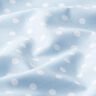 Popeline coton Grands pois – bleu clair/blanc,  thumbnail number 2