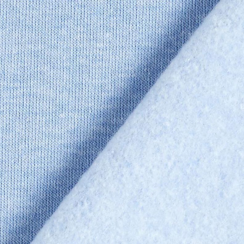 Sweat-shirt mélange clair – bleu clair,  image number 3