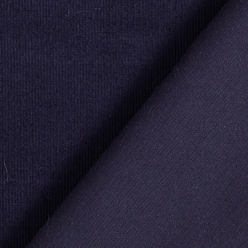 Velours milleraies Uni – bleu nuit,  image number 4