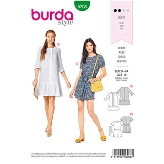 Robe, Burda 6208 | 34 - 44, 
