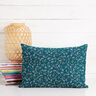 Tissu en coton Cretonne Fleurs délicates – bleu océan,  thumbnail number 6