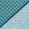 Coton enduit Éventails élégants – bleu,  thumbnail number 5