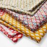 Tissu en coton Cretonne Losanges abstraits – moutarde,  thumbnail number 5