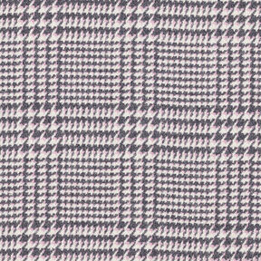 Tissu pour manteau Prince de Galles – anthracite/rose, 