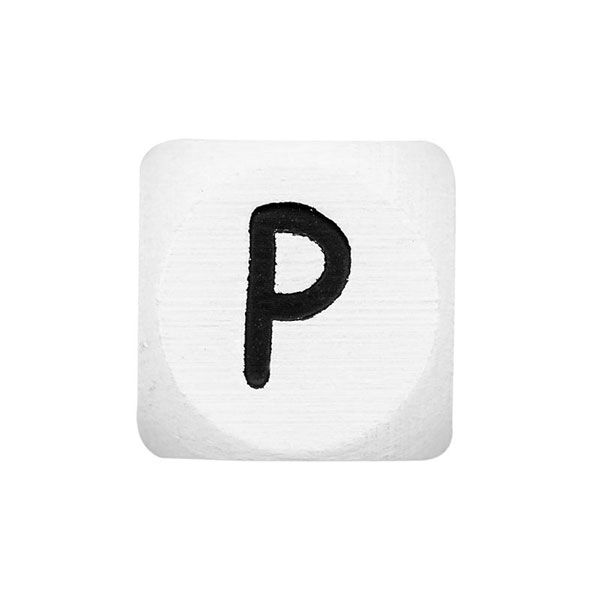 Lettres alphabet en bois P – blanc | Rico Design,  image number 1