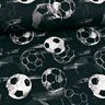 Jersey coton Buts de football | Glitzerpüppi – noir/gris,  thumbnail number 2