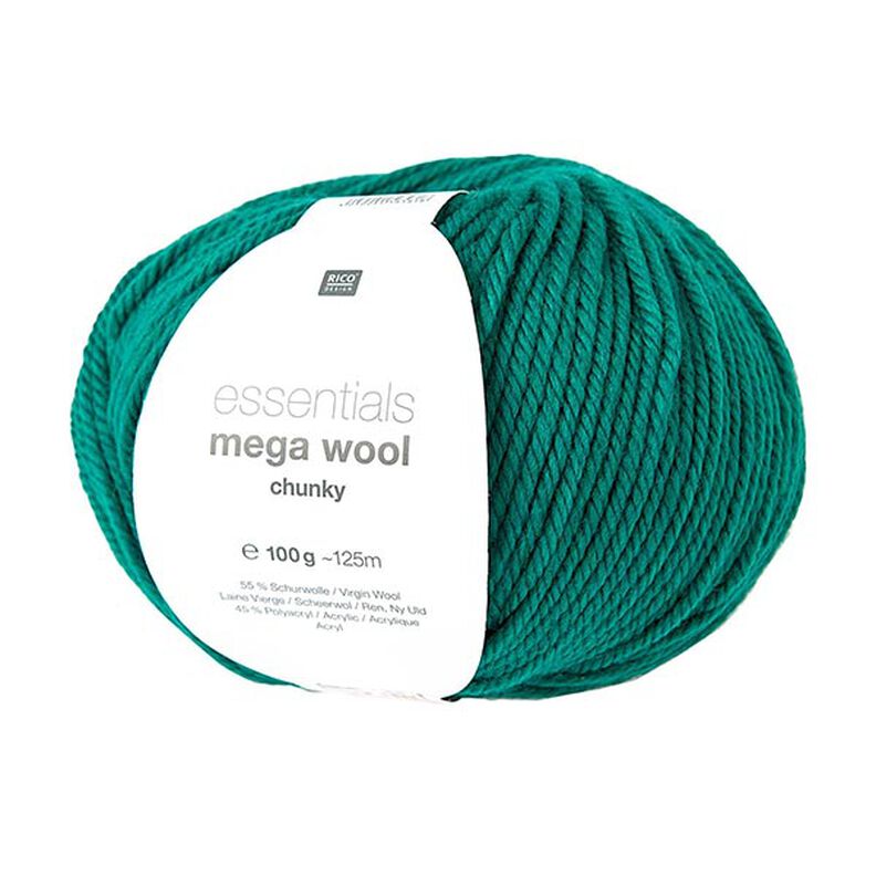 Essentials Mega Wool chunky | Rico Design – vert herbe,  image number 1