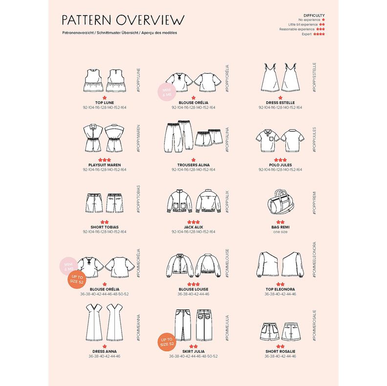 Poppy Magazine 26 | Poppy Fabrics &ndash; cr&egrave;me,  image number 2