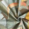 Tissu de décoration Semi-panama Feuilles de bananier – cuivre/kaki,  thumbnail number 3