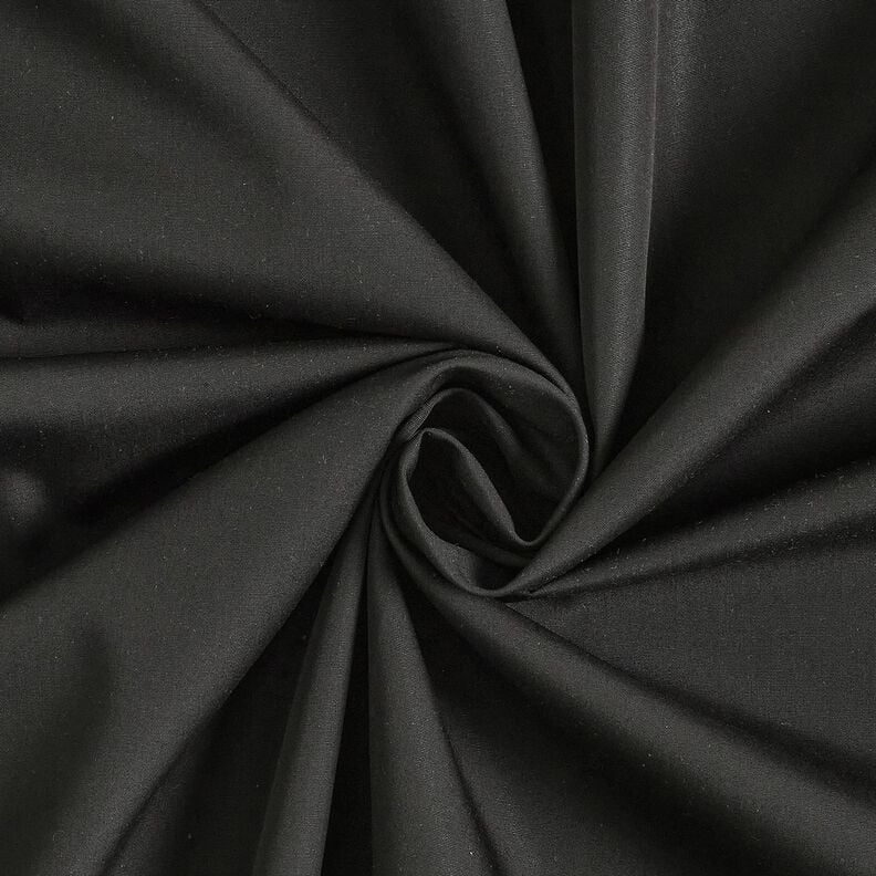 Popeline de coton GOTS | Tula &ndash; noir,  image number 1