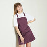 Velours milleraies Uni – aubergine,  thumbnail number 7