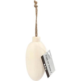 Ovale en bois à suspendre,  9 cm, 