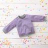 Molleton coton léger uni – mauve,  thumbnail number 7