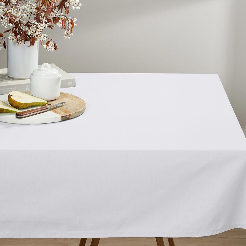 Pur lin lourd Uni – blanc,  image number 7