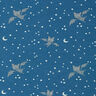 Jersey coton Chauve-souris coquine – bleu jean,  thumbnail number 1