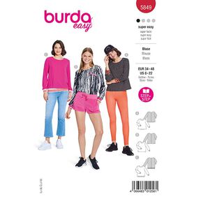 Chemisier | Burda 5849 | 34-48, 