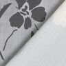 Tissu en viscose Fleurs aquarelle – gris,  thumbnail number 4