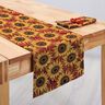 Tissu de décoration Gobelin Tournesols – carmin/jaune soleil,  thumbnail number 6