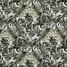 Mélange viscose lin Imprimé numérique Monstera – gris brume/kaki clair,  thumbnail number 1