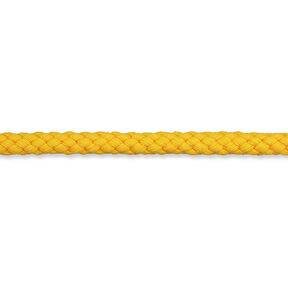 Cordon en coton [Ø 7 mm] – jaune soleil, 