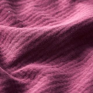 Tissu double gaze de coton – violet clair, 