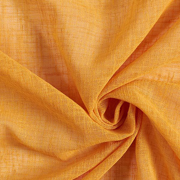 Tissu pour rideaux Voile Ibiza 295 cm – jaune curry,  image number 1