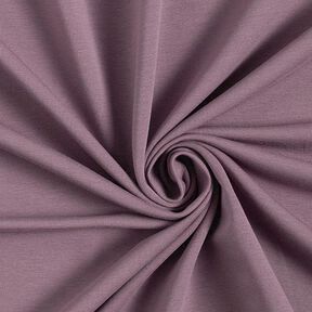 French Terry léger uni – aubergine, 