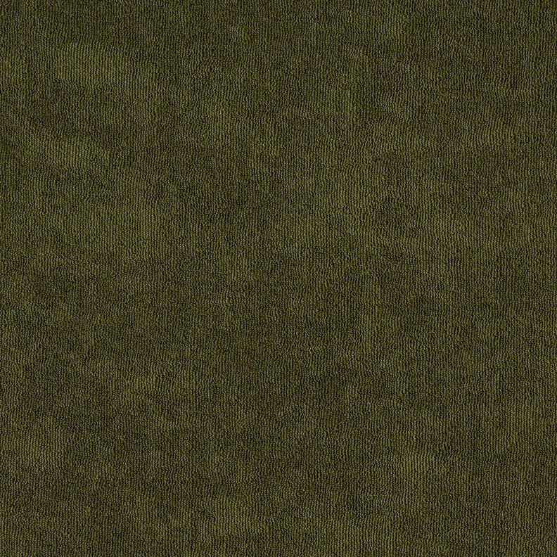 Tissu éponge Stretch Uni – olive foncé,  image number 4