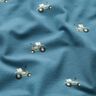GOTS Jersey coton Tracteur Impression numérique – bleu jean,  thumbnail number 2