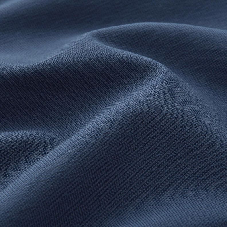 Jersey coton Medium uni – bleu océan, image number 4