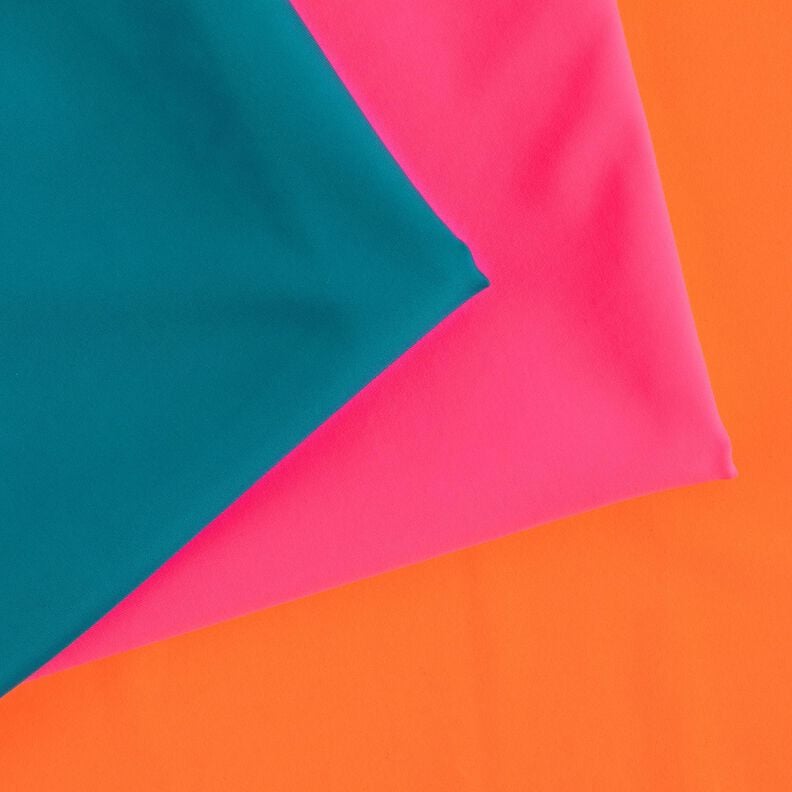 Tissu pour maillot de bain SPF 50 – orange néon,  image number 5
