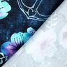 Jersey coton Fleurs maritimes | Glitzerpüppi  – bleu nuit/bleu glacier,  thumbnail number 4