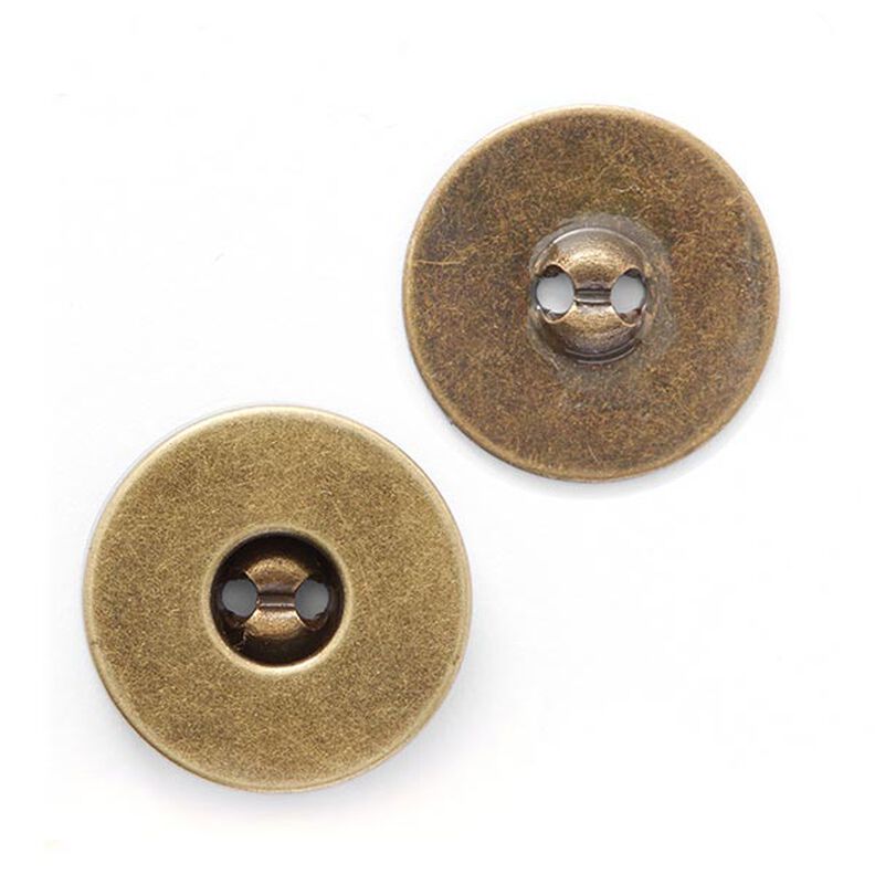 Bouton magnétique [ Ø18 mm ] – or métallique ancien,  image number 2