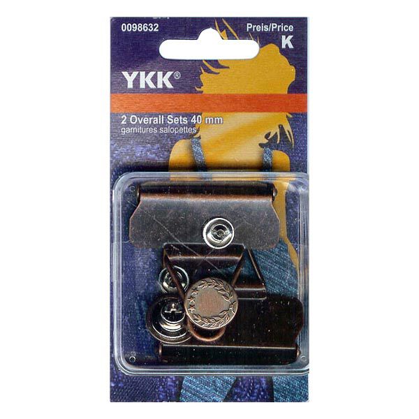 Ensemble Boucles salopette 3 – marron | YKK, image number 1