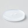 Bouton 2 trous brillant [Ø 25 mm] – blanc,  thumbnail number 3