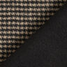 Tissu pour manteau double face Pied de poule/uni – gris clair/noir,  thumbnail number 5