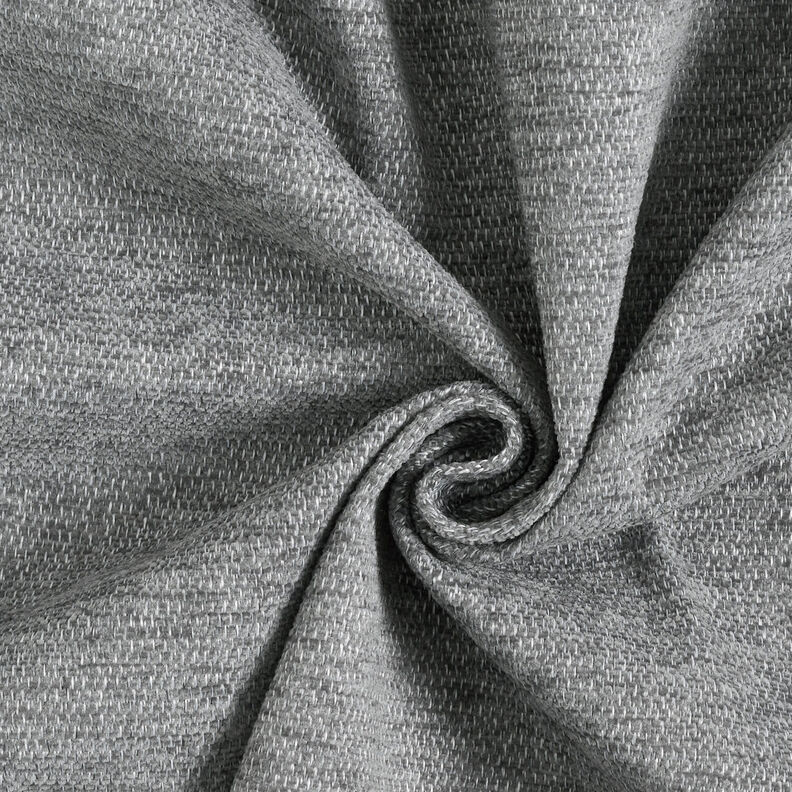 Tissu de revêtement Chenille Chiné – gris schiste/argent, image number 1