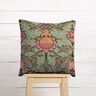 Tissu de décoration Gobelin grand ornement floral – vert foncé/vert clair,  thumbnail number 6