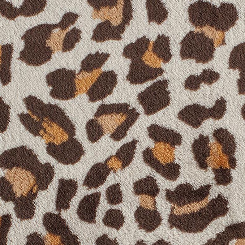 Polaire douillet Grand léopard – nature/marron noir,  image number 5