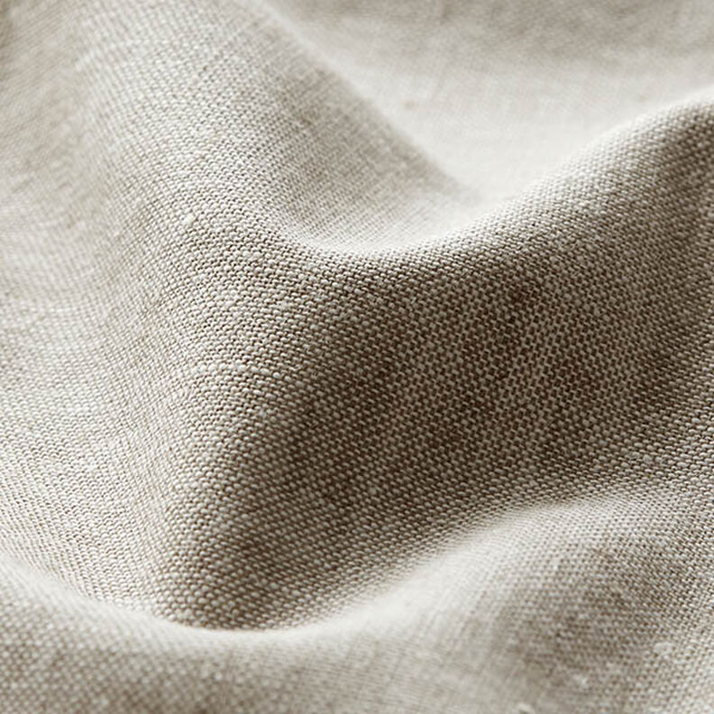 Coton et lin Chiné – taupe,  image number 2