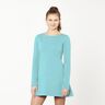 Molleton coton léger uni – bleu glacier,  thumbnail number 10