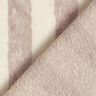Tissu éponge Bambou Larges rayures – amande/taupe clair,  thumbnail number 5
