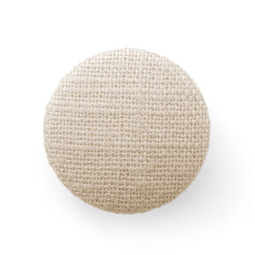 Bouton recouvert, Lin moyen – sable, 