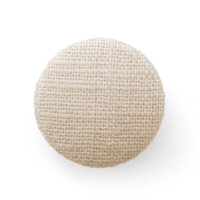 Bouton recouvert, Lin moyen – sable,  image number 1