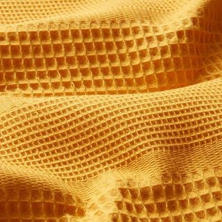 Nid d’abeille rayures transversales – jaune ocre, 