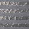 Maille Rayures horizontales à paillettes – gris,  thumbnail number 1